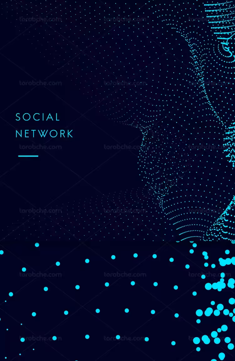 پس زمینه خلاقانه تیره | گرافیک با طعم تربچه