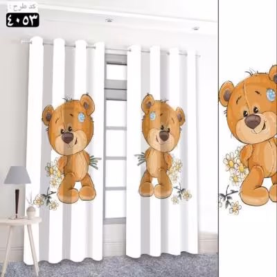 پرده تصویری طرح تدی