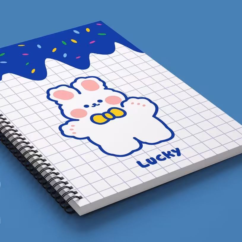 دفتر  خط دار 60 برگ سیمی با کیفیت