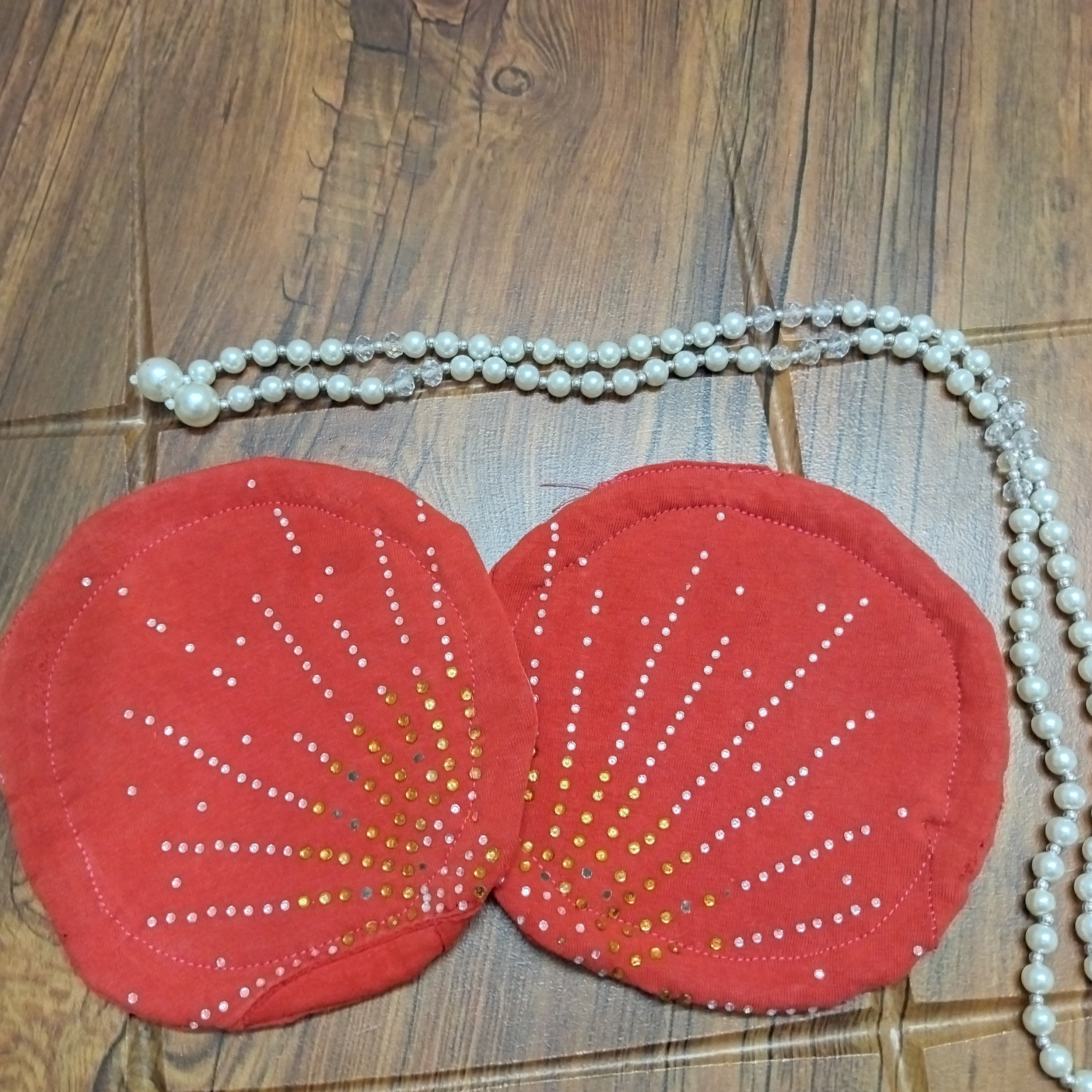 دستگیره آشپزخانه  نخی نگین دار 