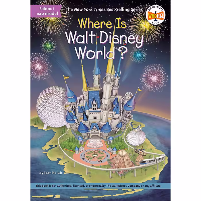 کتاب زبان اصلی Where Is Walt Disney World انتشارات Penguin Workshop