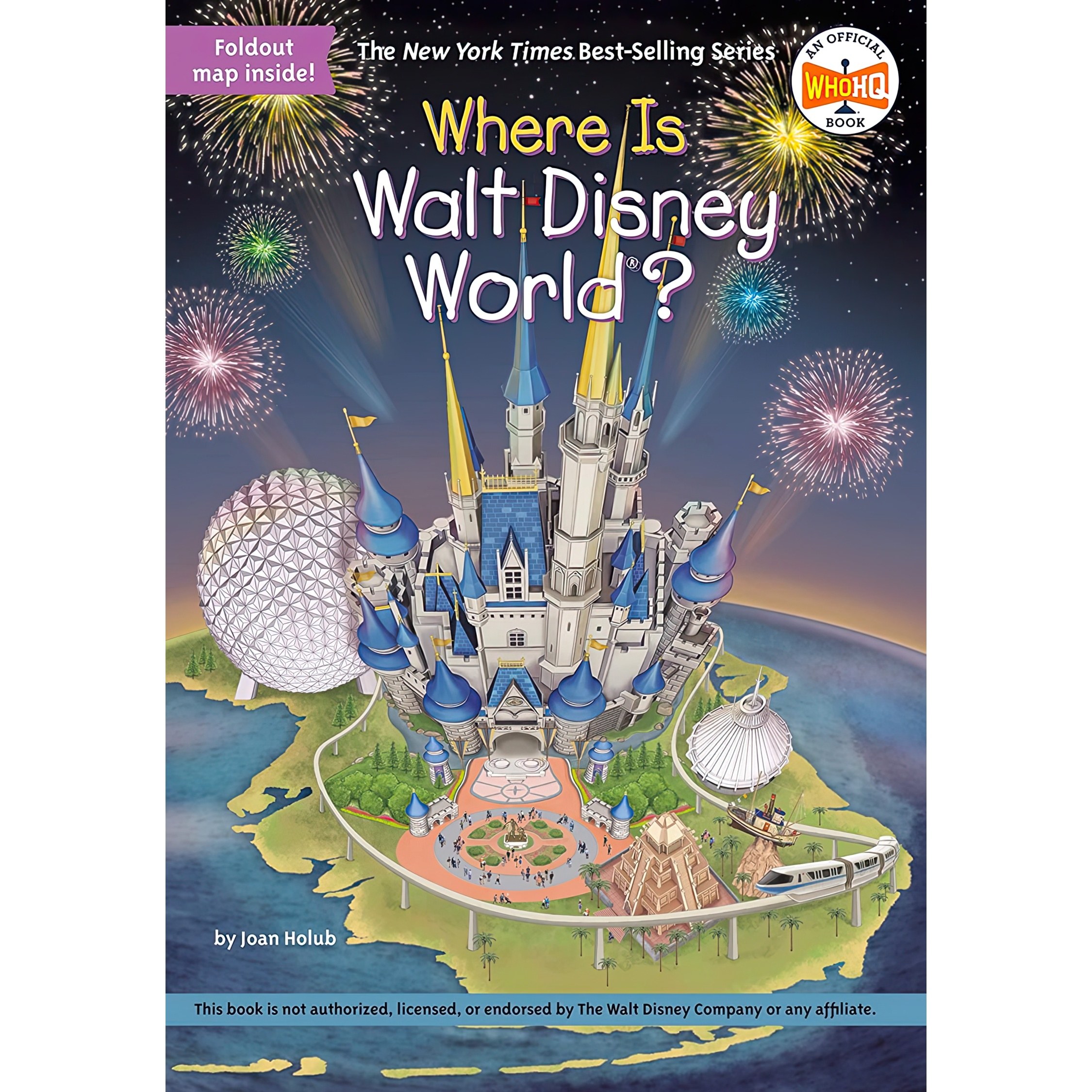کتاب زبان اصلی Where Is Walt Disney World انتشارات Penguin Workshop
