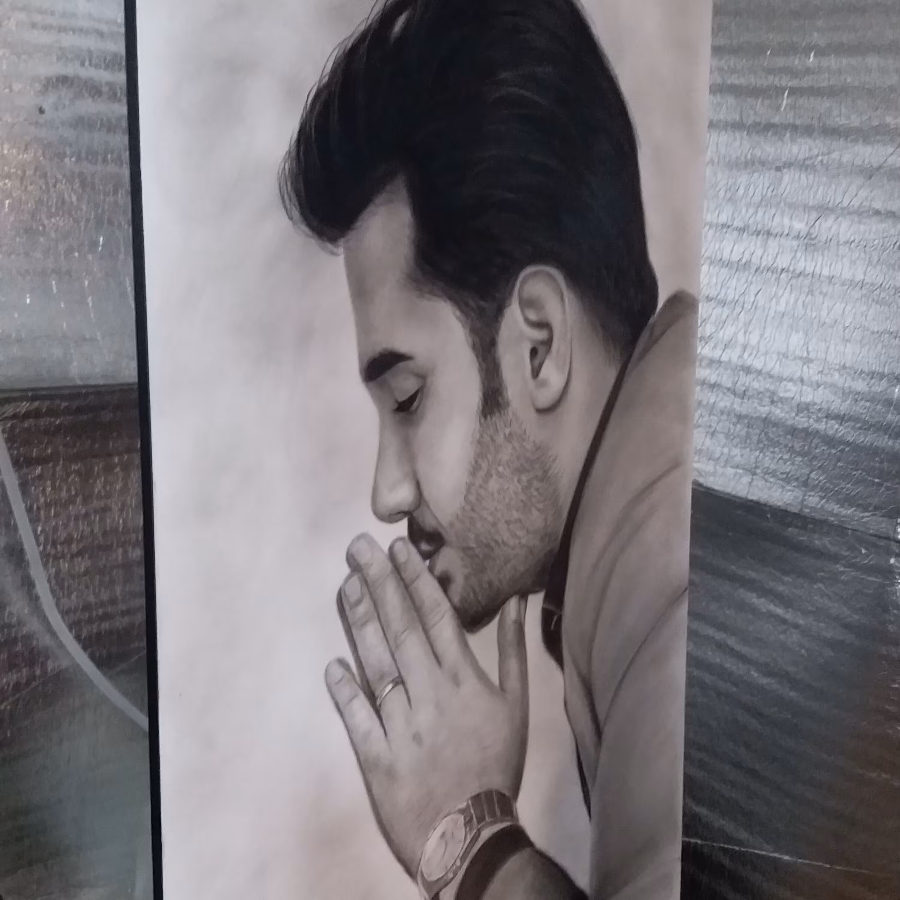 نقاشی سیاه قلم