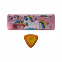 جامدادی مدل اسب تک شاخ به همراه پاک کن