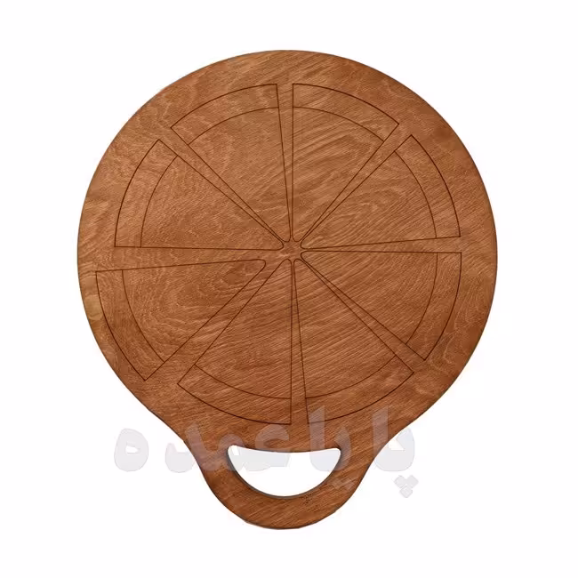 تخته سرو زیر پیتزا خانواده (سایز بزرگ)قطر 34 سانت