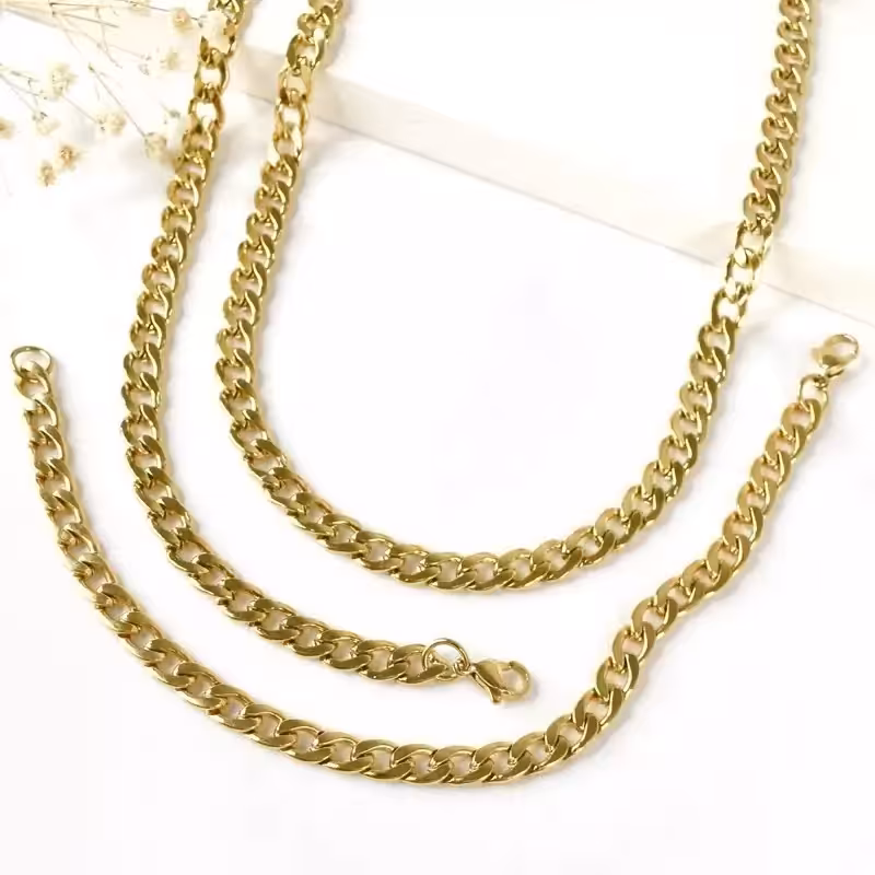 ست کارتیه رنگ ثابت (استیل) طلایی و نقره ای (گالری دلبر)