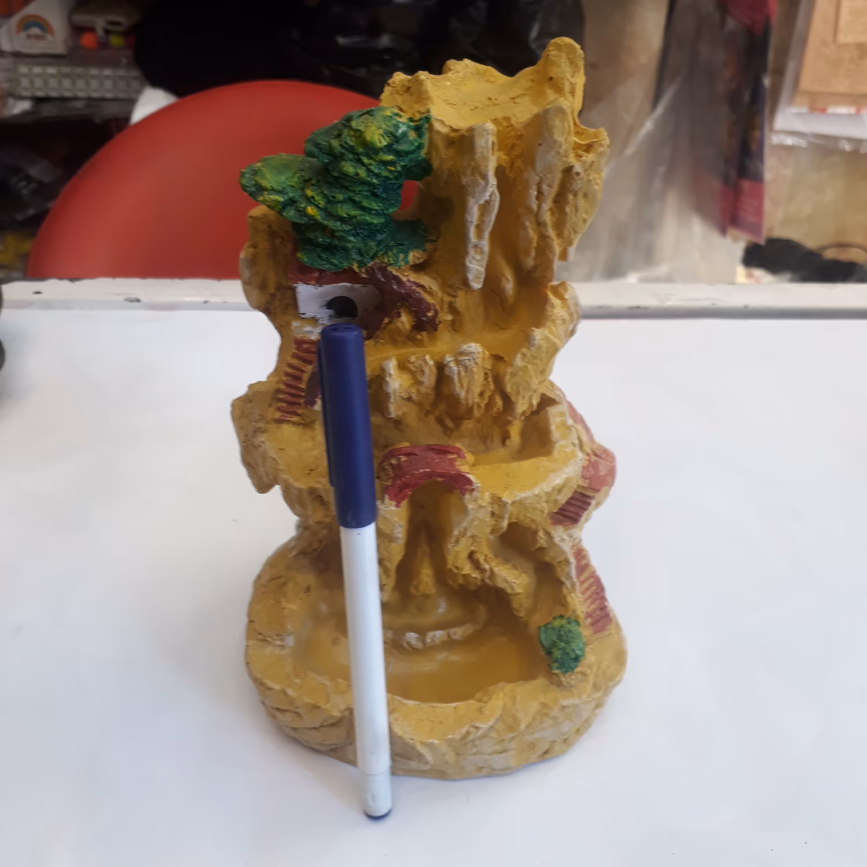 جاعودی آبشاری صخره ای جنس پلیستر رنگ شده قابل شست وشو