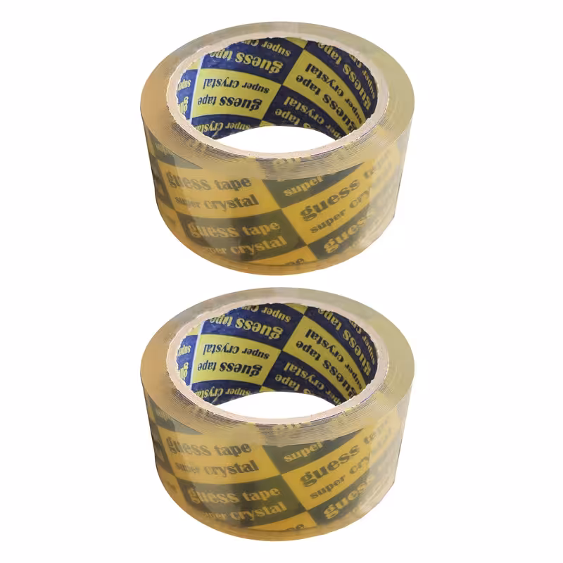 نوار چسب پهن مدل GS66 عرض 5 سانتی متر بسته 2 عددی