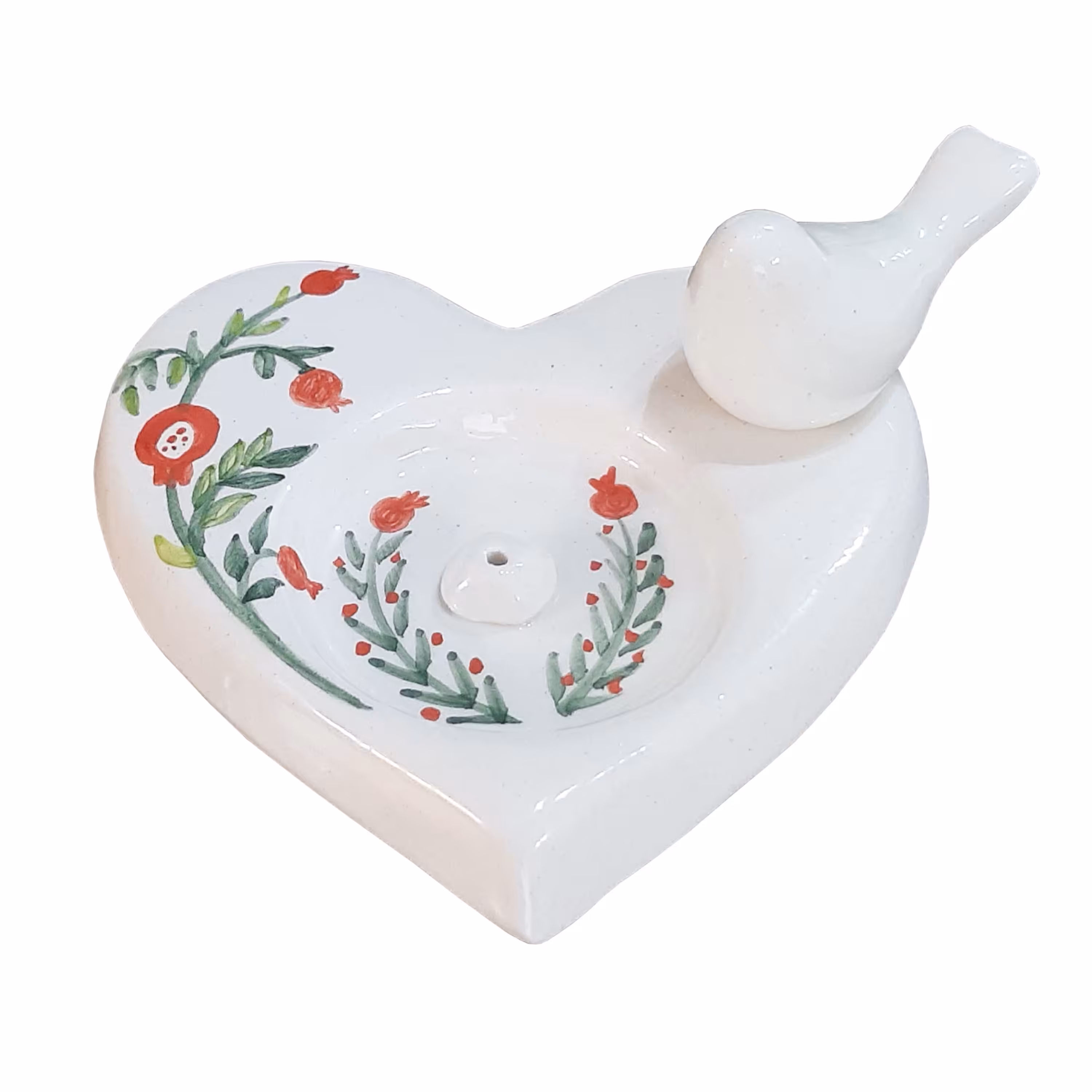 جا عودی سرامیکی طرح انار کد JO9