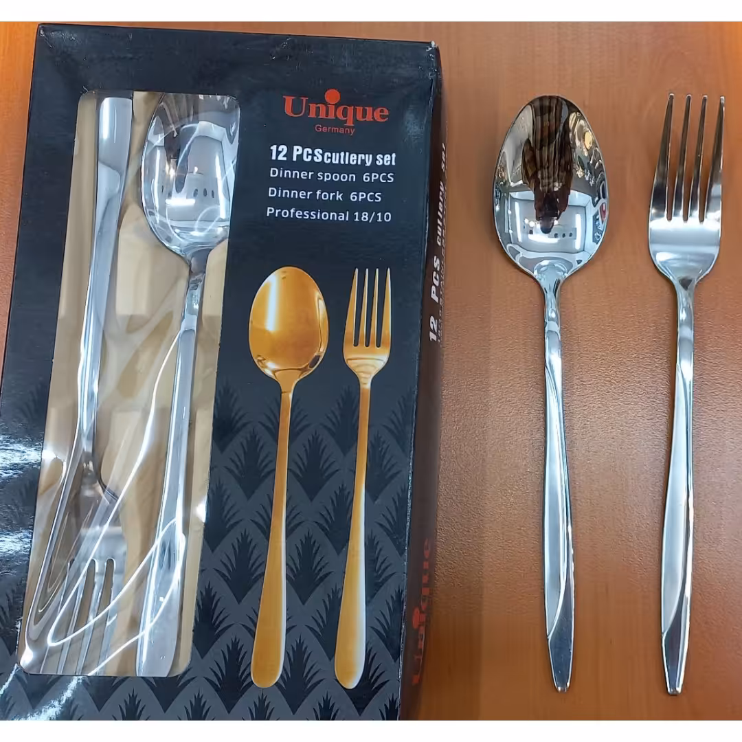 قاشق چنگال استیل یونیک آهنربا نگیر با ارسال رایگان 