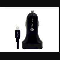 شارژر فندکی همراه کابل لایتنینگ پرووان ProOne PCG15L Lightning Car Charger