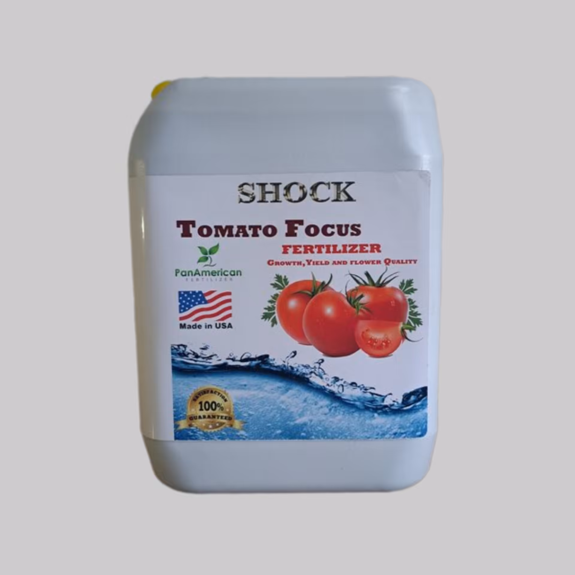 کود گوجه فرنگی شوک آمریکایی اصل مایع 5 لیتری