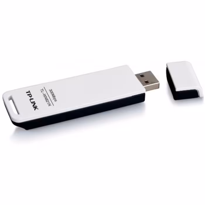 کارت شبکه 300Mbps وایرلس تی پی لینک مدل TL-WN821NTP-Link Wireless USB Adapter 300Mbps Mini TL-WN821N