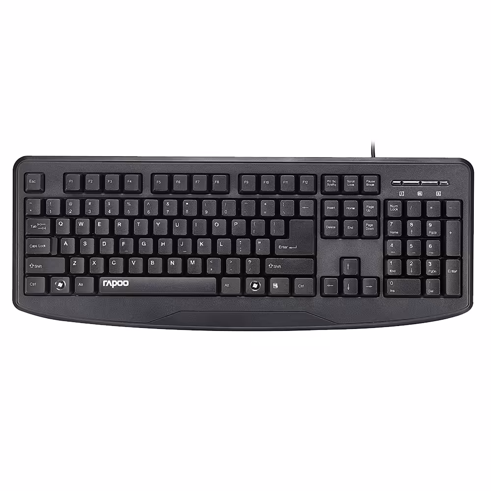 قیمت و خرید کیبورد باسیم رپو مدل NK2500 | یاس ارتباط