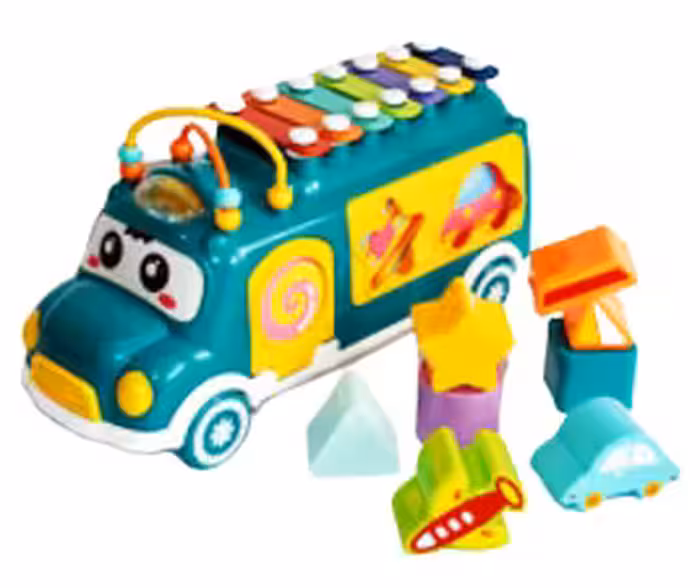 اتوبوس پازلی بلزدار اسباب بازی