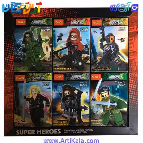 سری آدمک های لگویی Super Heroes Arrow