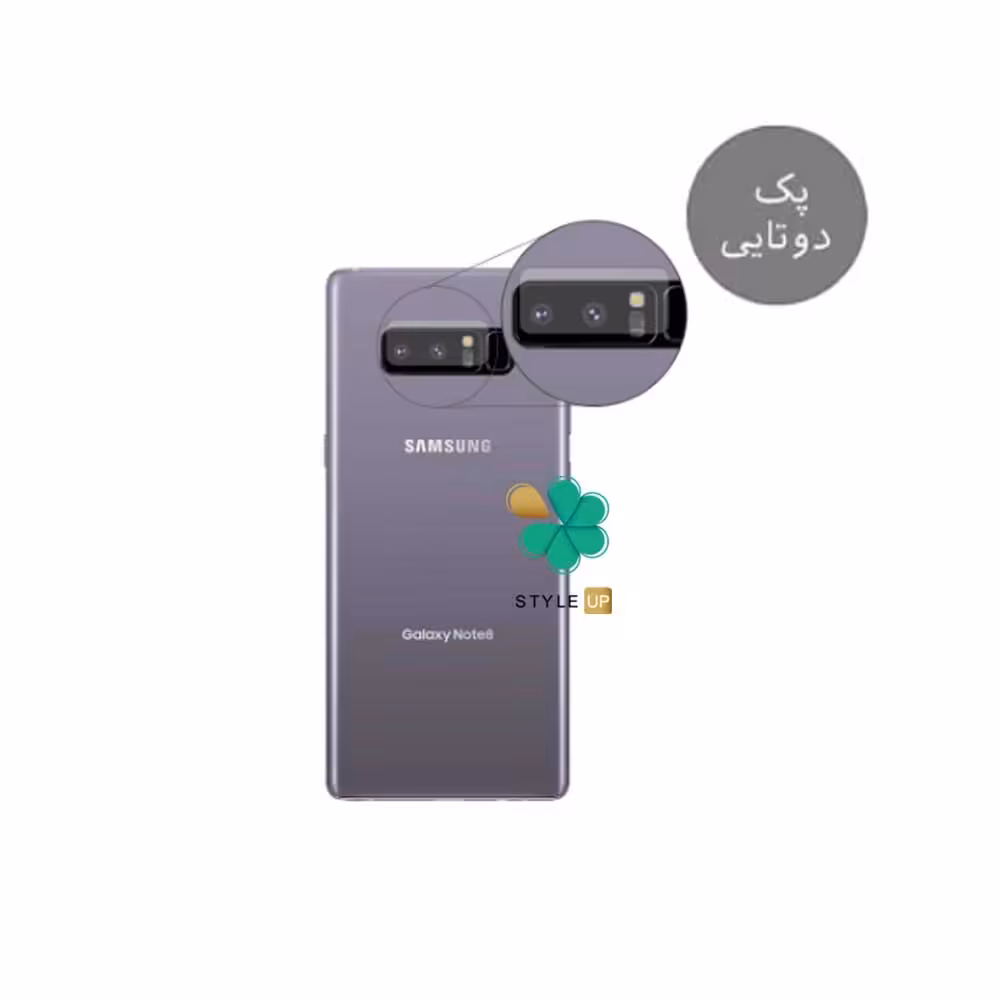 پک دوتایی محافظ لنز نانو سرامیک گوشی سامسونگ Samsung Note 8