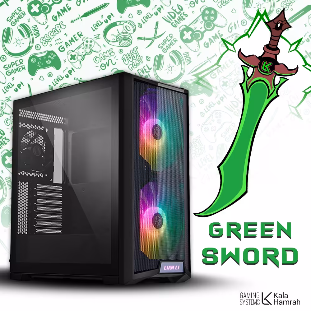 سیستم گیمینگ گرین سورد GREEN SWORD 2024 V1