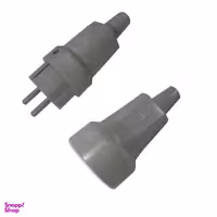 دو شاخه برق کاوه مدل KEP/2116 به همراه مادگی