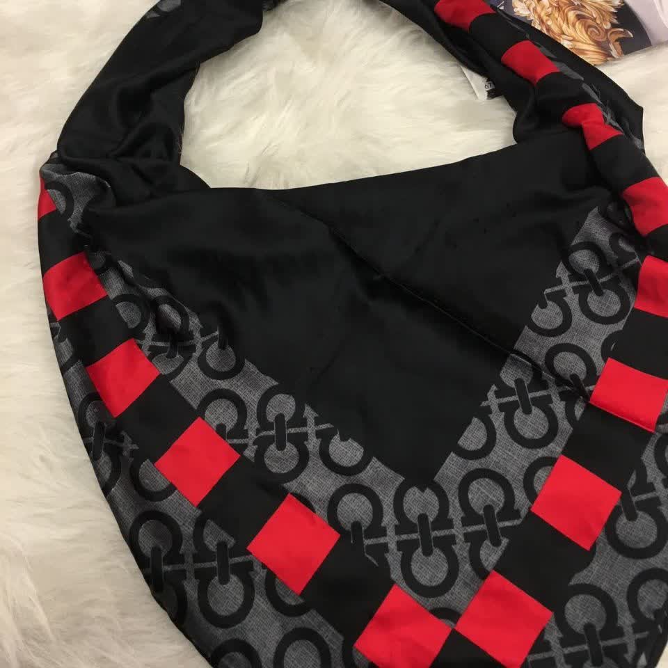 روسری ساتن دست دوز(ارسال رایگان)