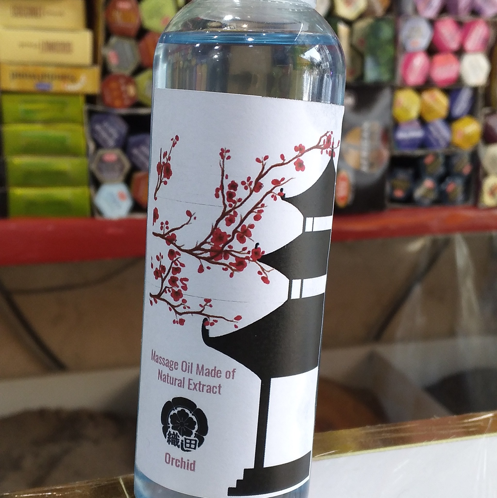 روغن ماساژ   با رایحه و عصاره گل ارکیده معطر