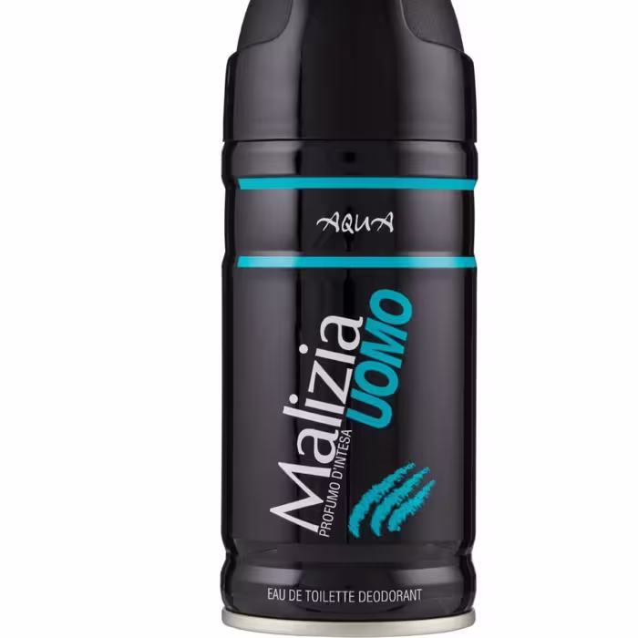 اسپری بدن مردانه مالزیا مدل آکوا Malizia Uomo Aqua   حجم 150 میل
