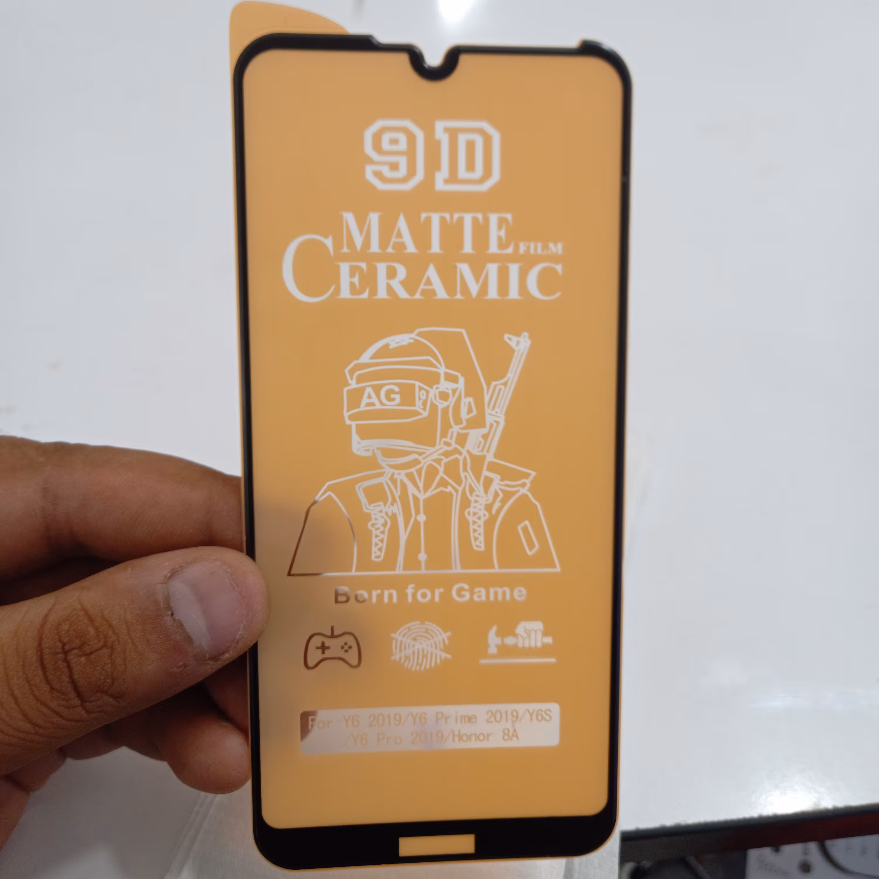 گلس مات Y6 2019 HONOR 8A