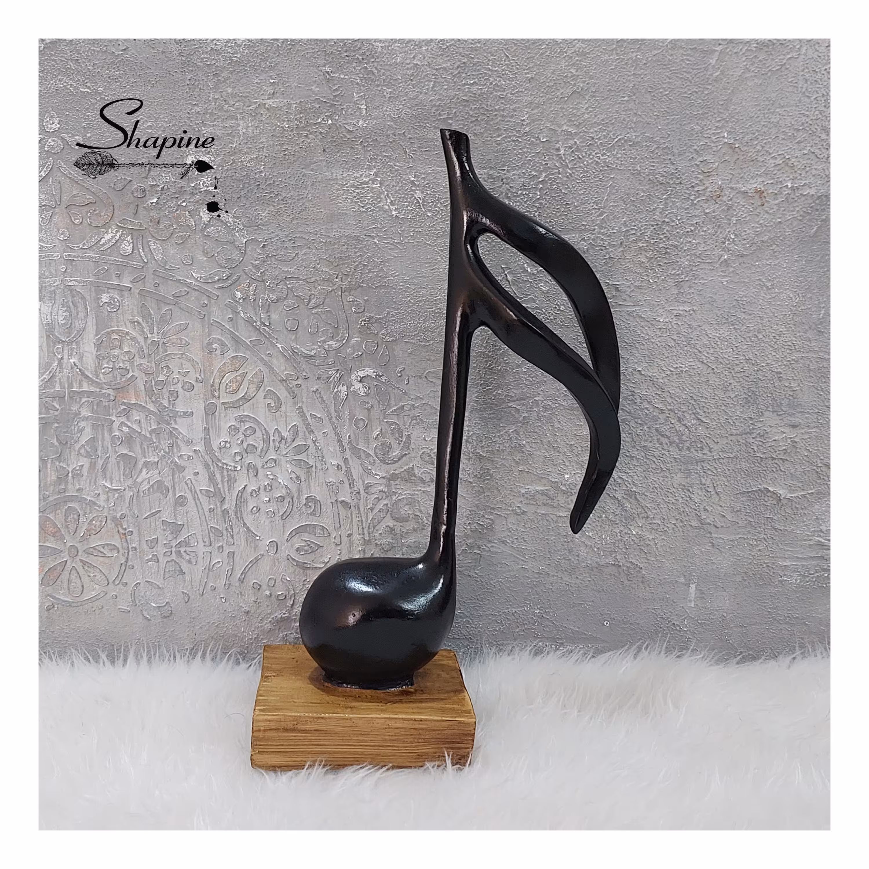 تندیس نت موسیقی دولاچنگ پلی استر