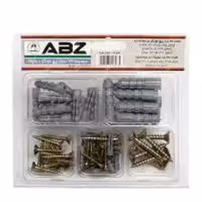 مجموعه 72 عددی پیچ و رولپلاک ای بی زد  مدل ZY58071