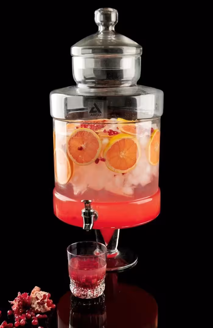 کلمن شیشه ای 14 لیتری مدل ارکو | جهیزیه لوکس