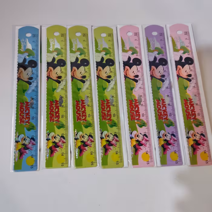 خطکش فلزی فانتزی اعلاء(مناسب برای جوایز مدرسه)