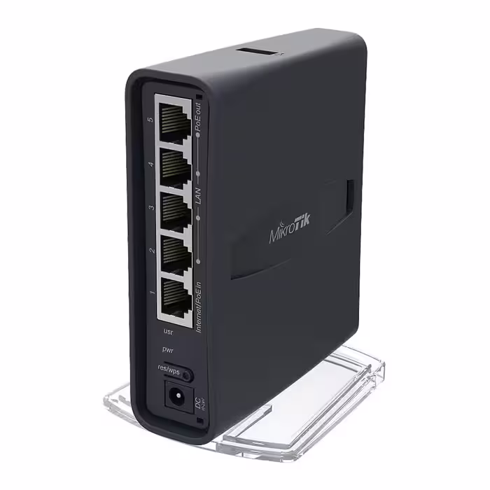 قیمت و خرید اکسس پوینت بی‌سیم و دوباند میکروتیک مدل RB952Ui-5ac2nD-TC - hAP ac lite TC | یاس ارتباط
