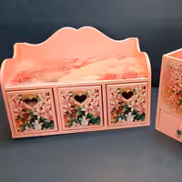 سه کشویی کاربردی برای نظم دهی  چوب و رزین