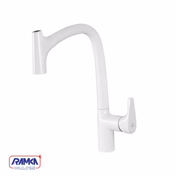 شیر آشپزخانه شاوری kwc مدل کرو سفید