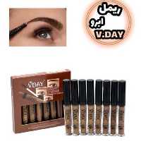 ریمل ابرو VDAY 8در 8 رنگبندی بینهایت جذاب و کاربردی ماندگاری 72 ساعت کاملا ضد آب و ضد تعریق  پر مواد حالت دهنده ابرو