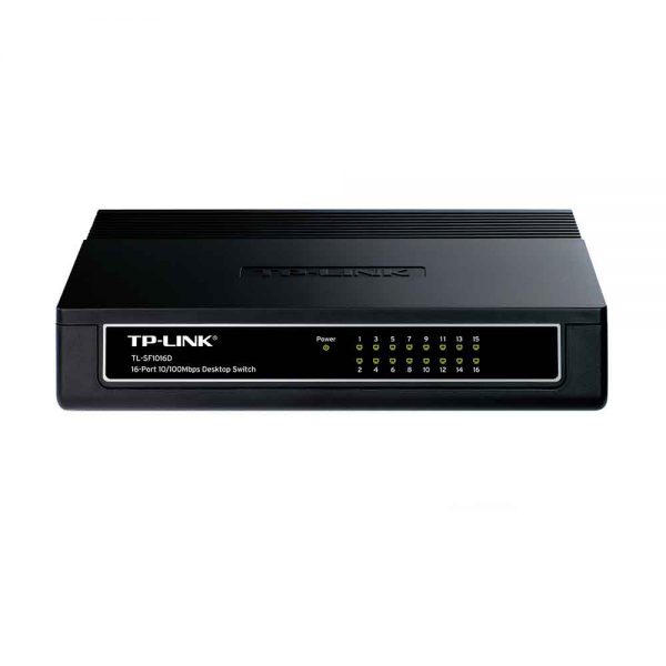 سویچ شبکه 16 پورت تی پی لینک مدل TL-SF1016D