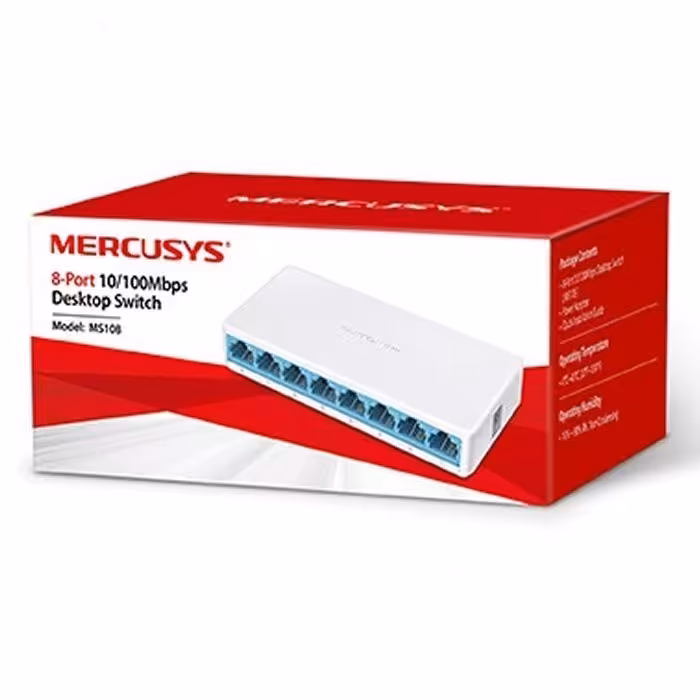 سوییج 8 پورت مرکوسیس مدل MS108