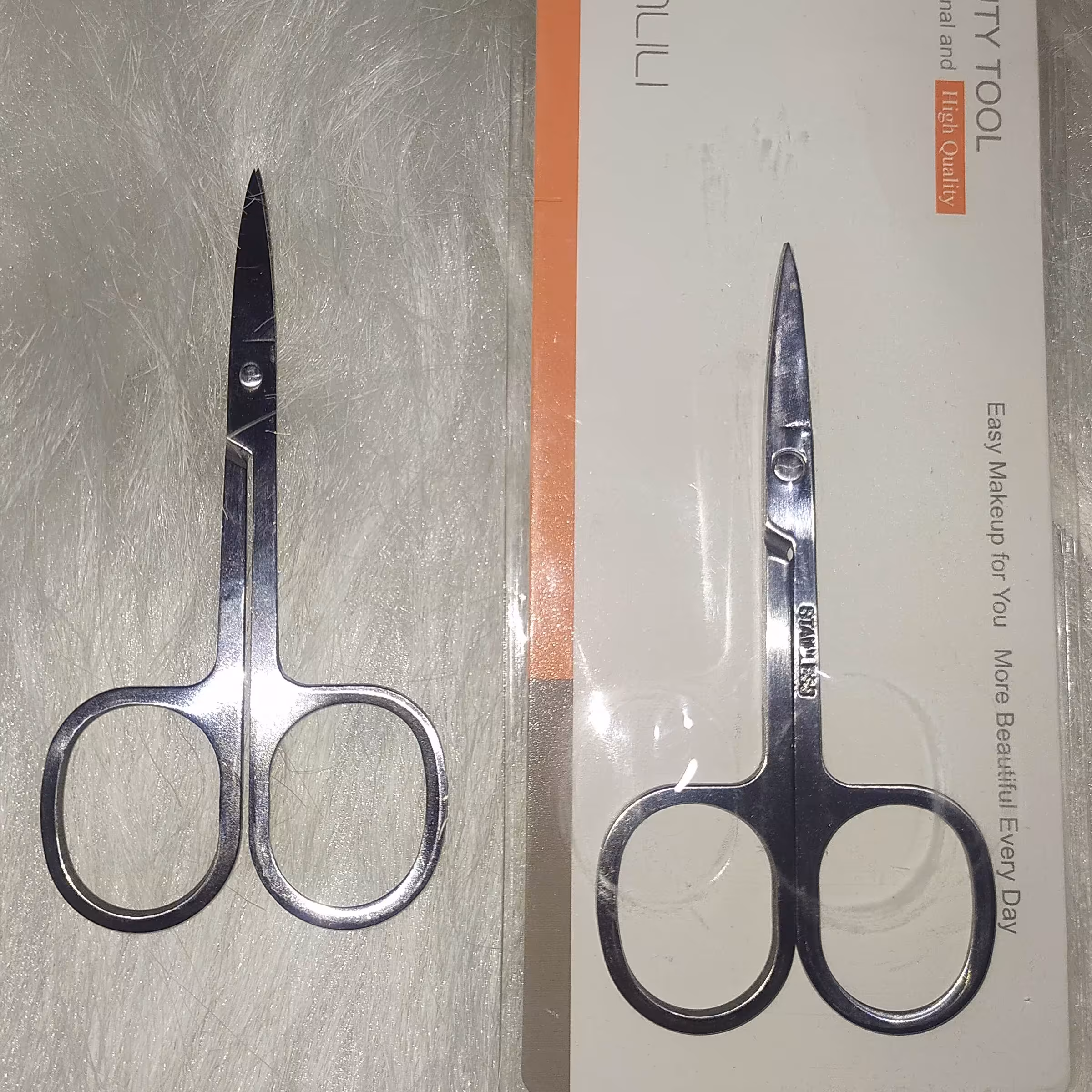 قیچی ابرو استیل ضد زنگ ضدحساسیت تیز 