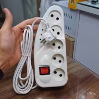 محافظ برق 5 راهه تکسان با کابل 3 متری