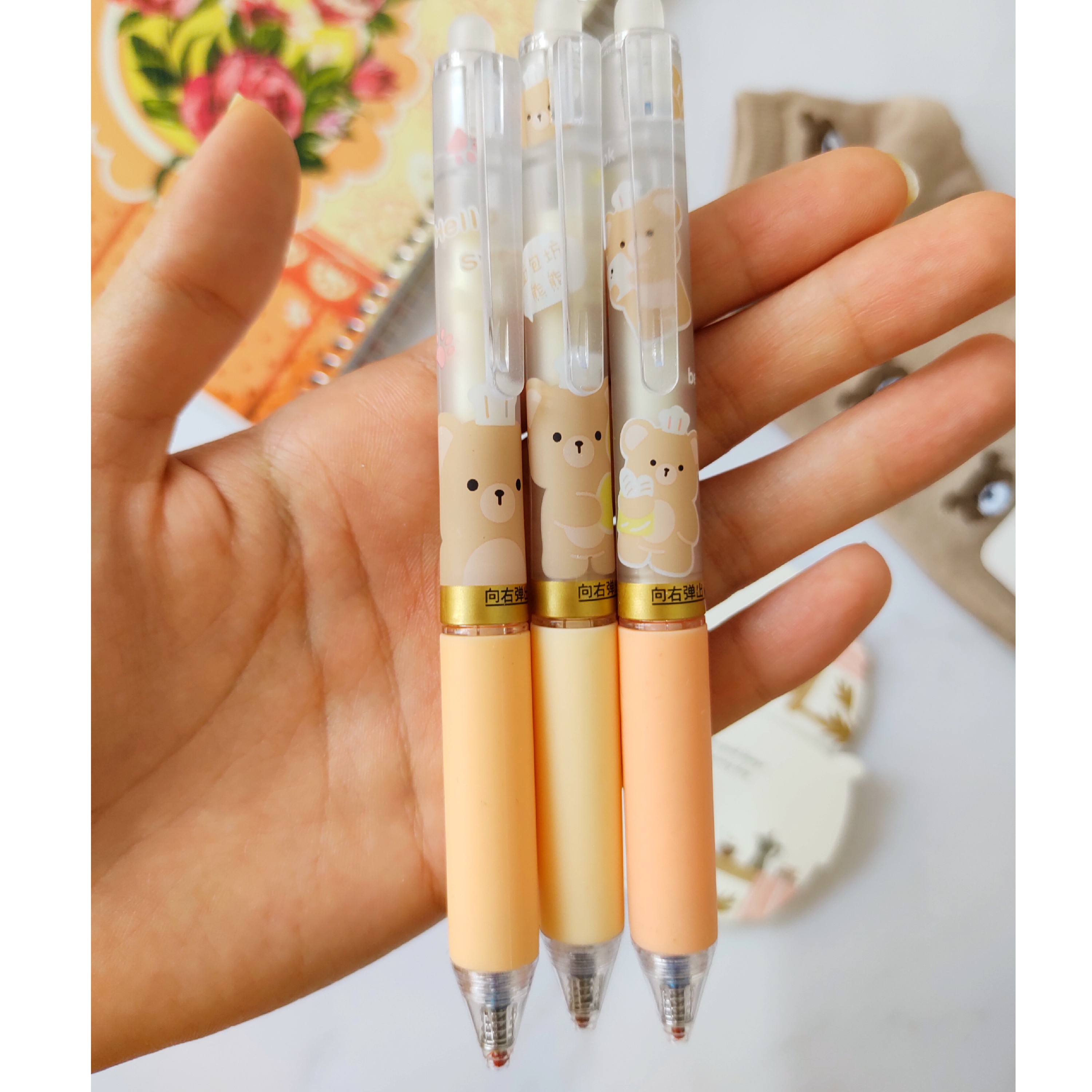 خودکار پاککن دار طرح خرس تدی پیچی(یک عدد)