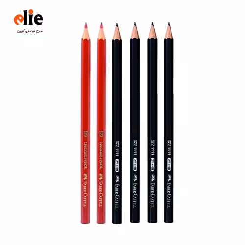 مداد فابر کاستل مدل 1111 بسته 6 عددی