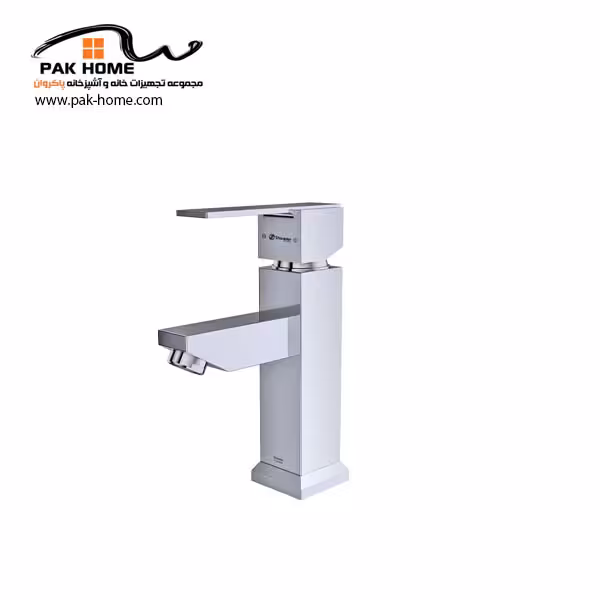 شیر روشویی ثابت شودر مدل شارپ (کروم)