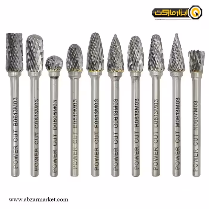 ست فرز فرم مینیاتوری پاور کات 10 عددی