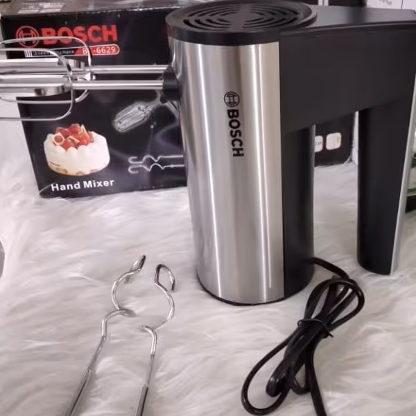 همزن وخمیر زن بووش رنگ استیل