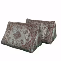 پشتی سه گوش ترمه مدل درباری