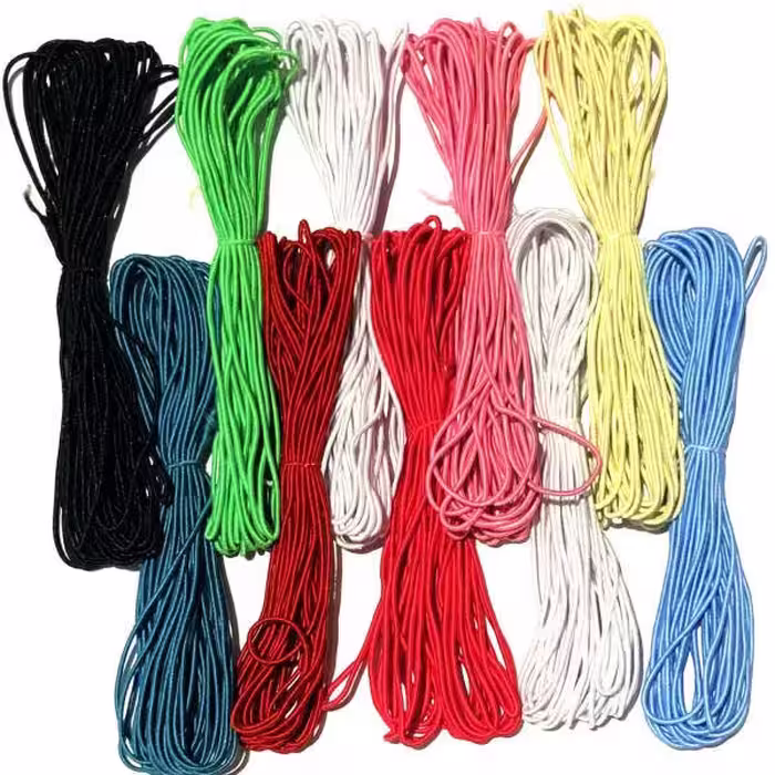 کش قیطان رنگی بسته 10 عددی 50 متری