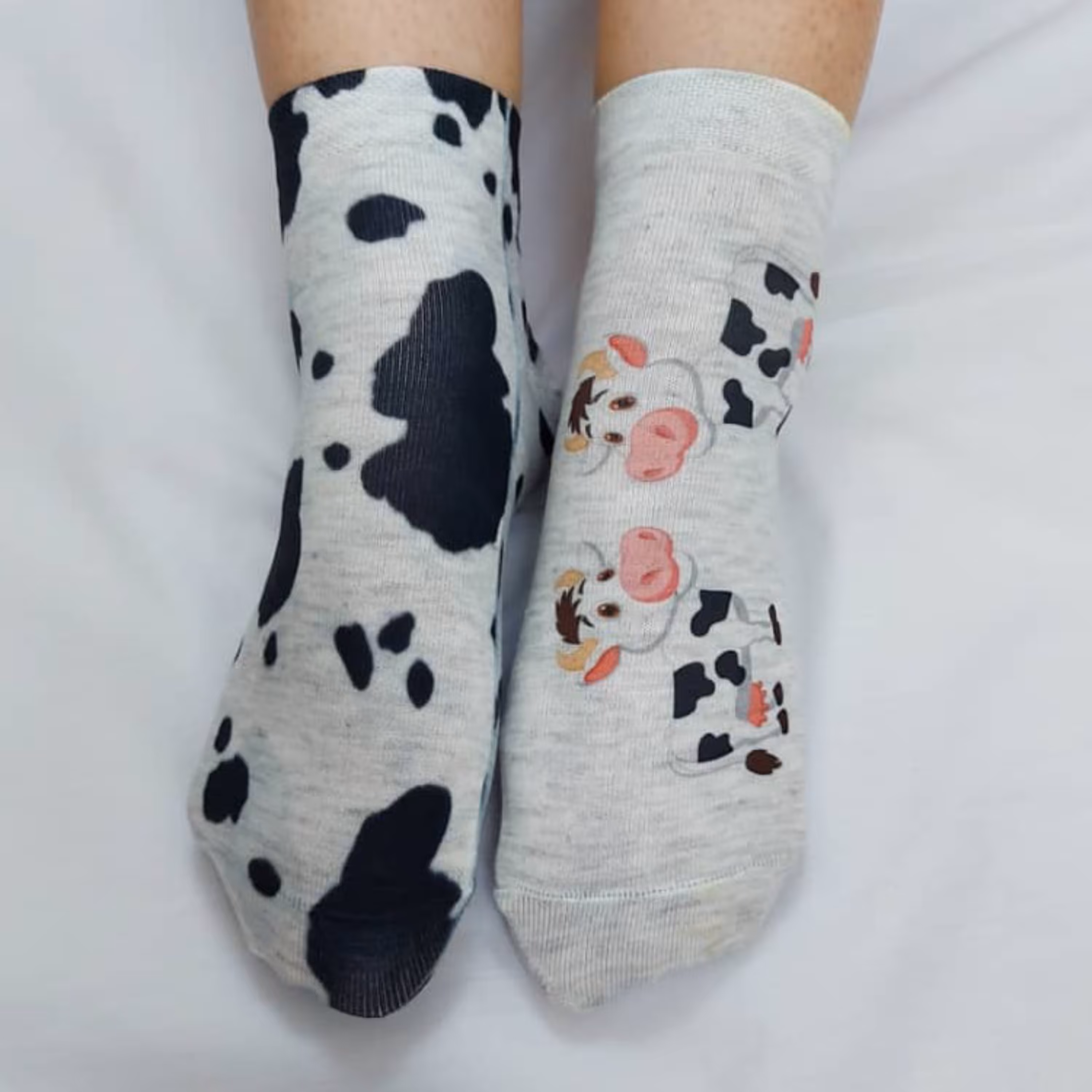 جوراب گاوی چاپی بزرگسال