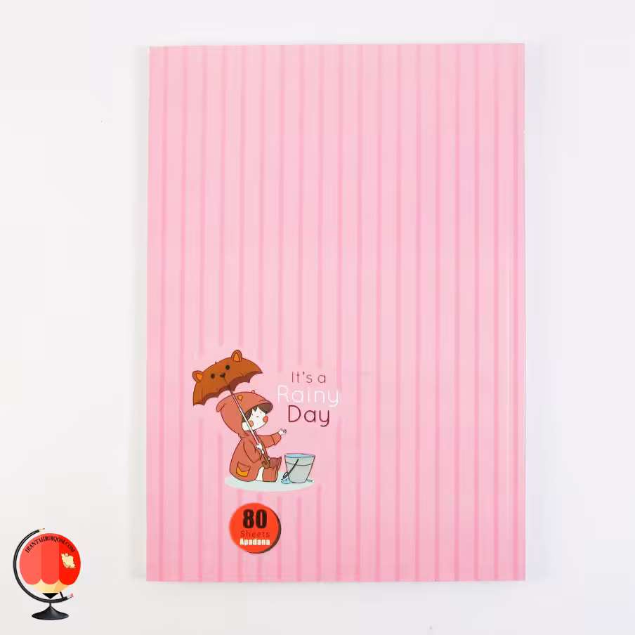 دفتر نقاشی 80 برگ طرح باران آپادانا