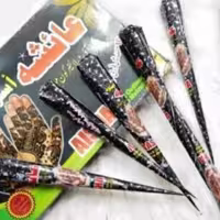حنا طراحی مشکی نقش حنا عایشه تتو موقت 