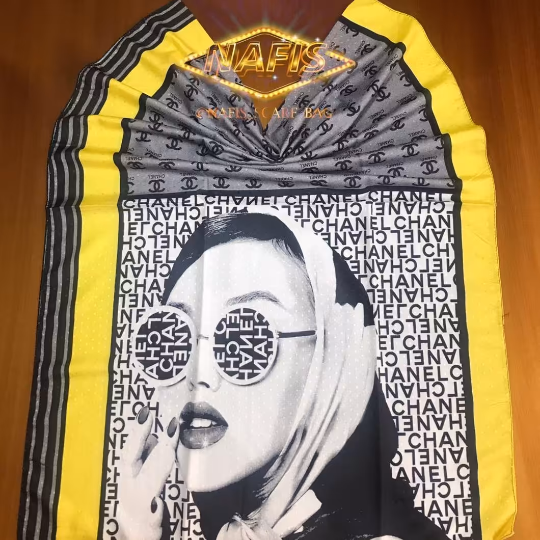 شال نخی فانتزی دور دوخت